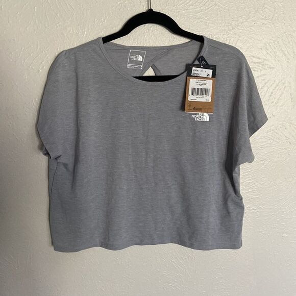 North Face NWT Sz M light gray - Picture 3 of 5